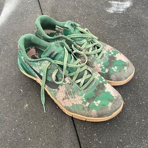 Green Camo Nike Metcon 3